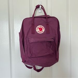Fjallraven Kanken Backpack in Royal Purple
